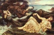 Evelyn De Morgan Port After Stormy Seas oil painting